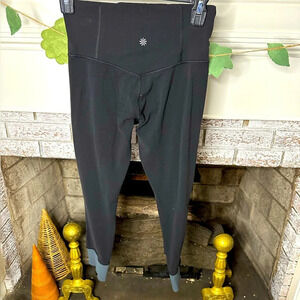 Athleta Elation Rib Trim 7/8 tight legging size extra small